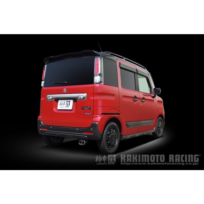 柿本改 フレアワゴンカスタムスタイル マフラー MM53S 2018/02- GTbox 