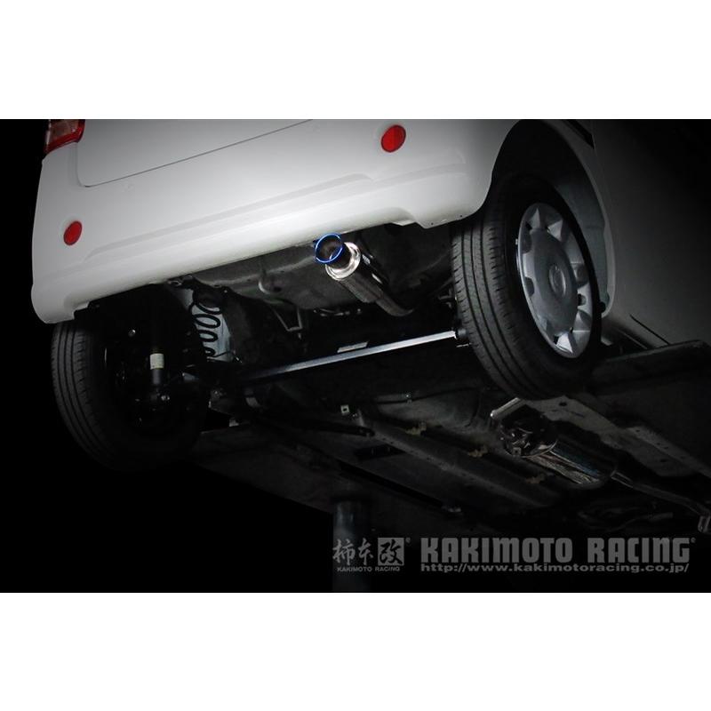 柿本改 ムーヴキャンバス マフラー LA800S 2016/09-2018/09 GTbox 06&S