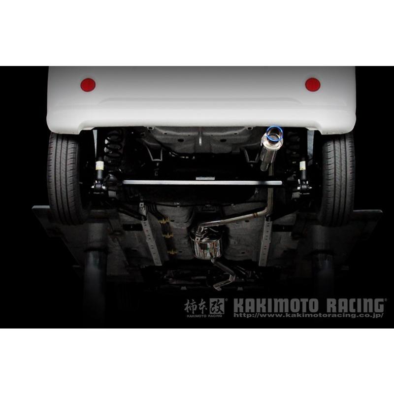 柿本改 ムーヴキャンバス マフラー LA800S 2016/09-2018/09 GTbox 06&S