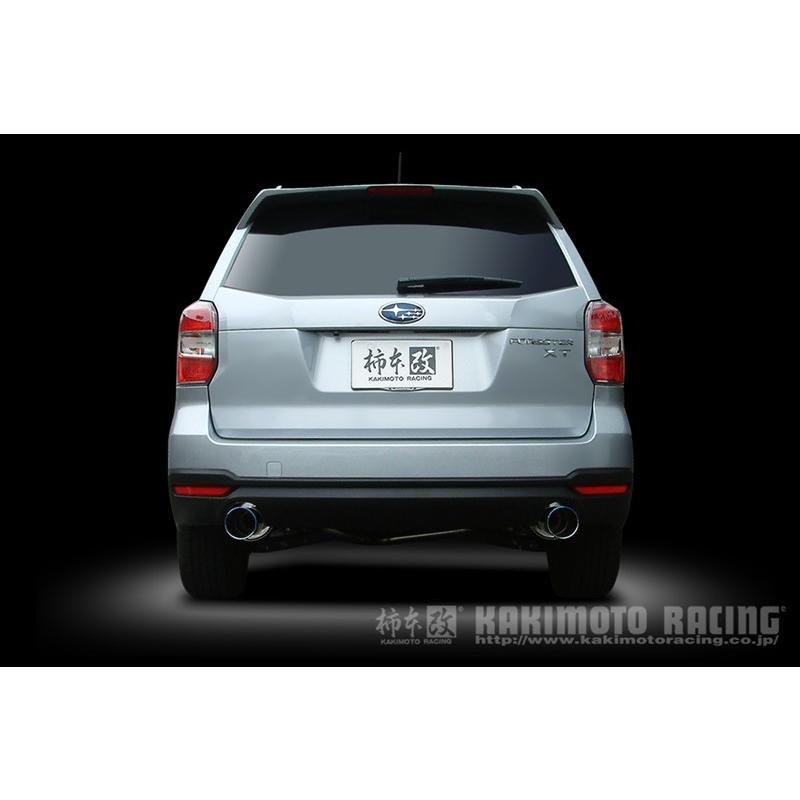 柿本改 フォレスター マフラー SJG 2012/11-2018/07 Regu.06&R B22349