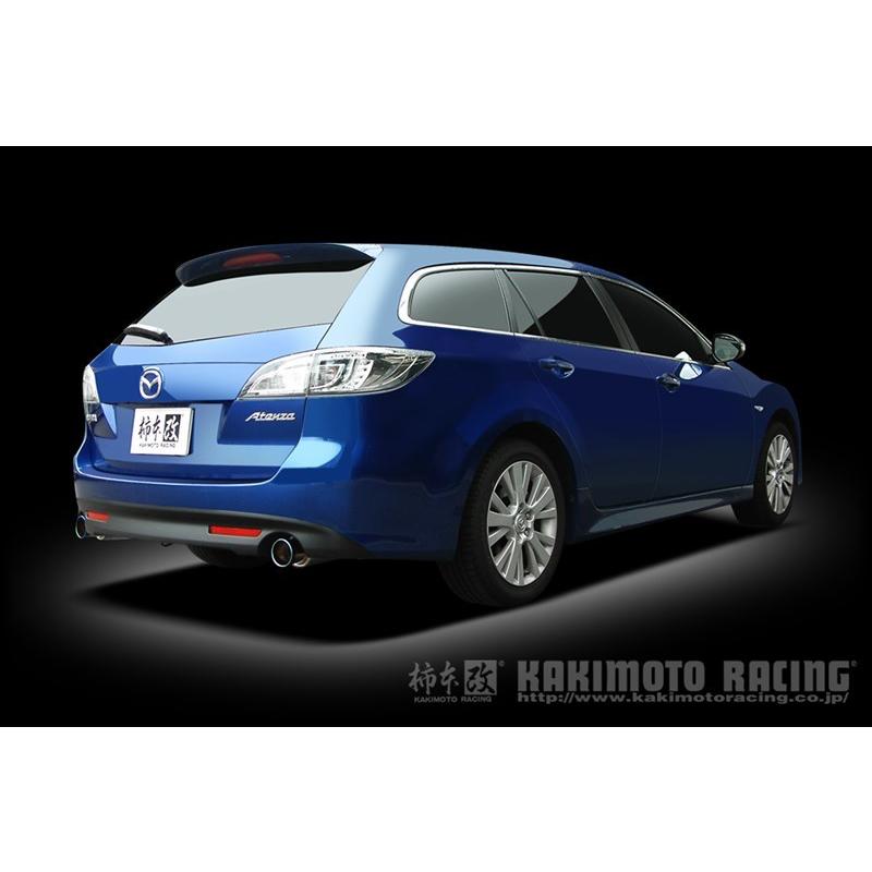 柿本改 アテンザスポーツワゴン マフラー GH5FW 2010/04-2012/11 Regu