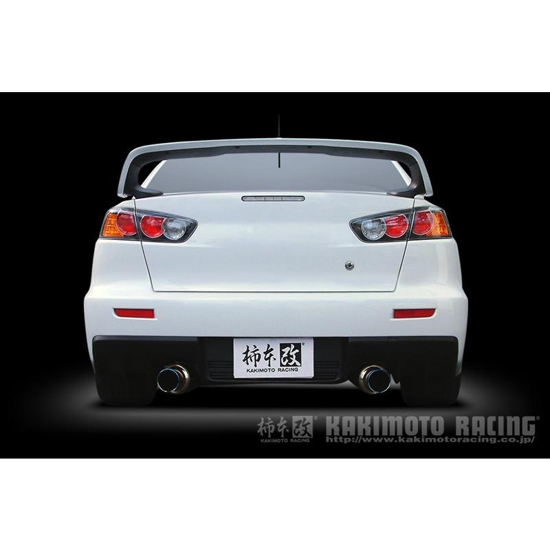 柿本改 ランサーエボリューションX マフラー CZ4A 2008/09-2010/03