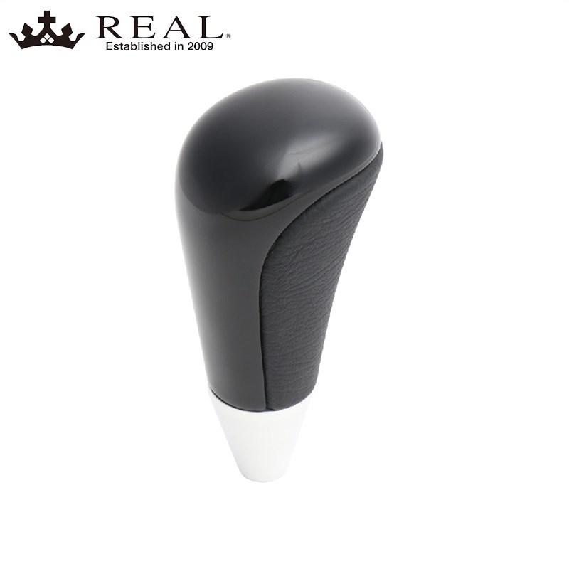 カローラフィールダーハイブリッド シフトノブ 160系 H25/8- ピアノブラック REAL(レアル) SKA-PBW