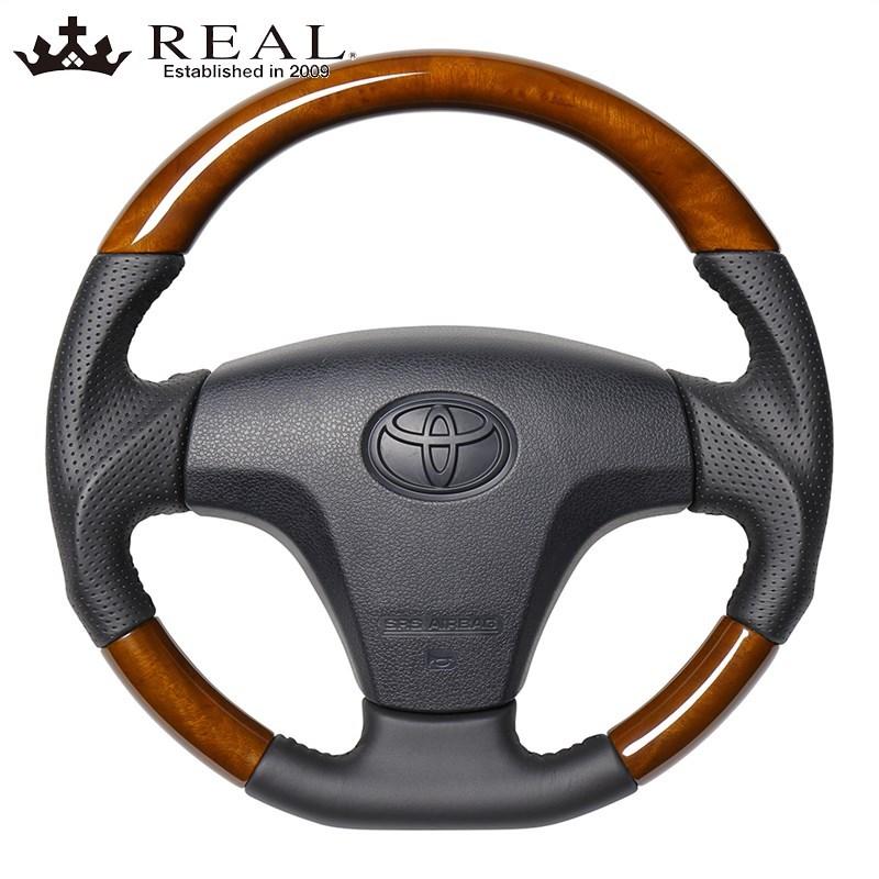プロボックス ステアリング 160系 H26/8- 42ブラウンウッド REAL  