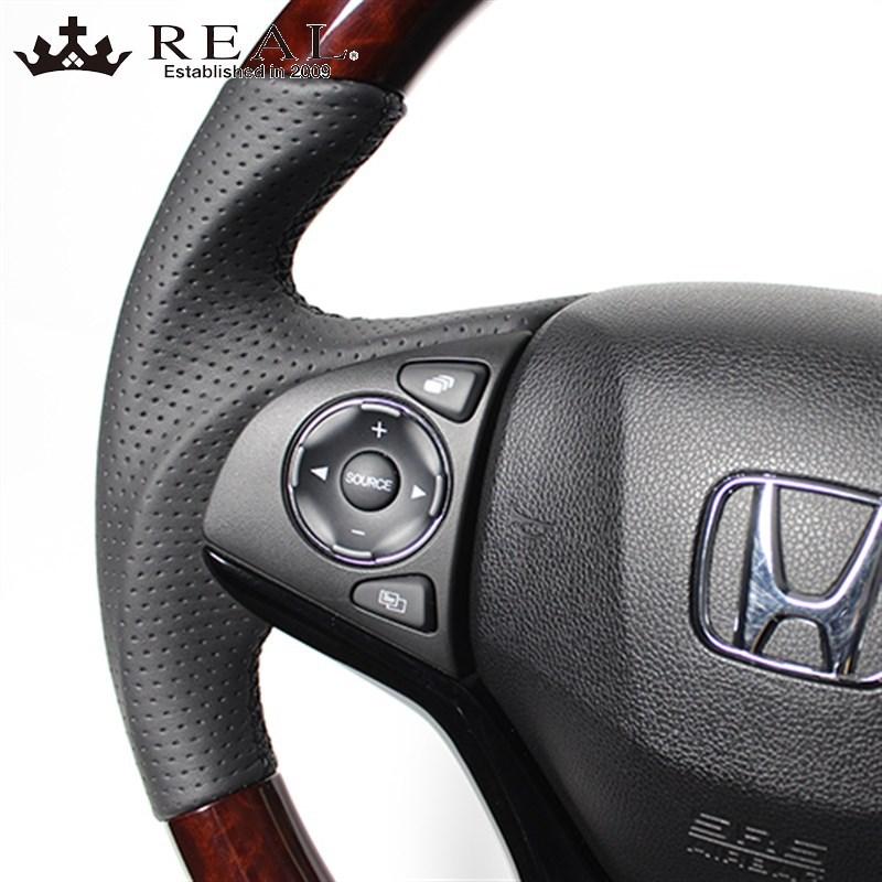 ヴェゼル ステアリング RU1/RU2/RU3/RU4 H25/12-R3/4 ブラウンウッド