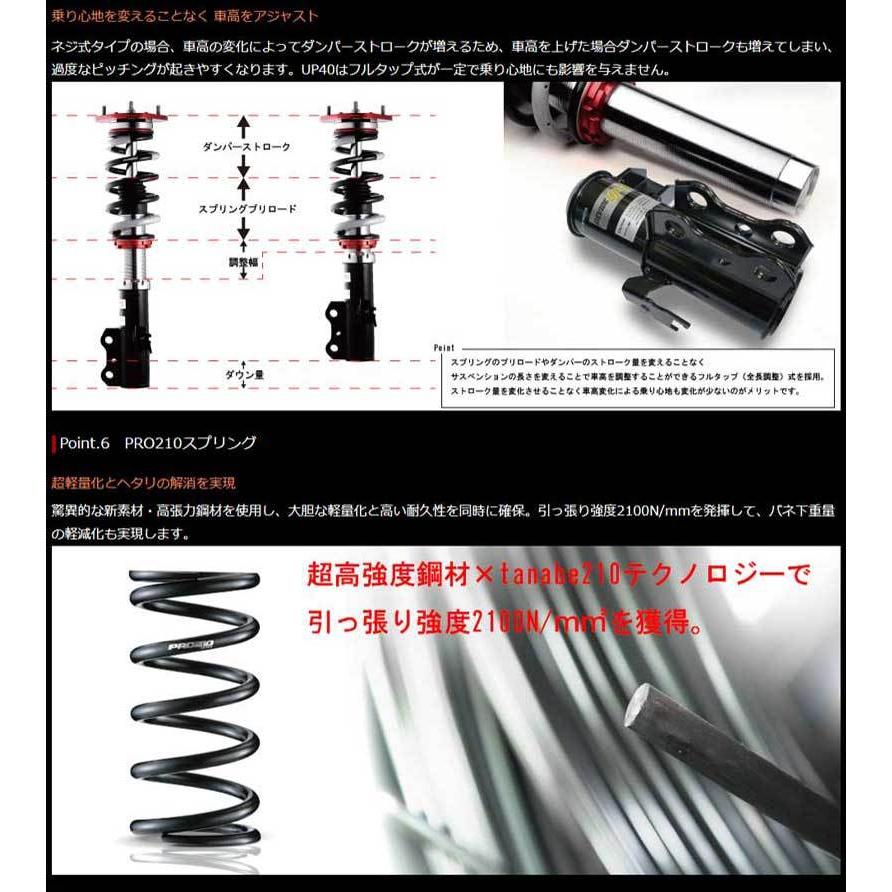 C-HR 車高調 NGX10 H30/5- DEVIDE UP40 TANABE(タナベ) UP40NGX10Kの画像