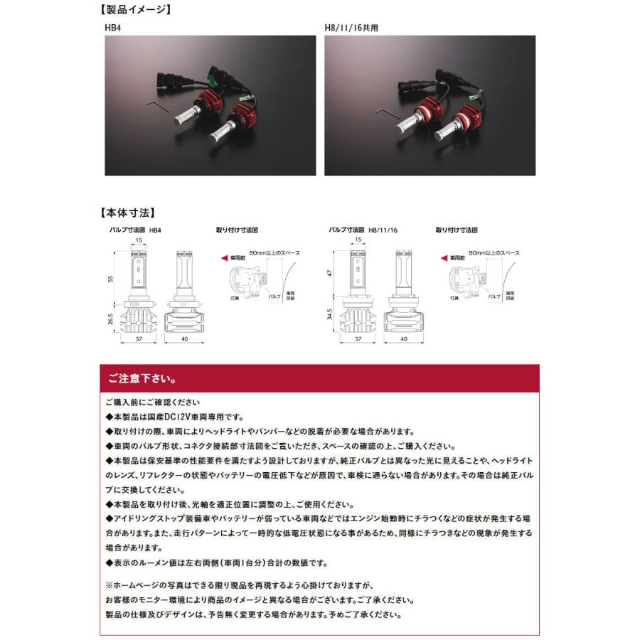 LEDバルブ フォグランプ H8 H11 H16 マルチカラー ジュエルLEDフォグ