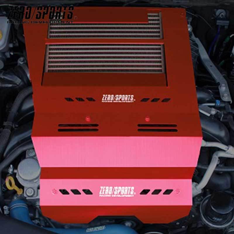 ZERO SPORTS Cool Action II 赤wrx s4  VAG ZERO/SPORTS Cool Action II Complete Set w/ Intercooler Guard