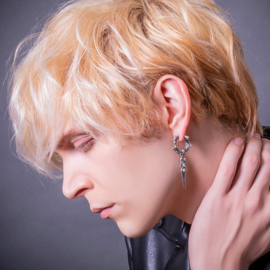 Artemis Classic（アルテミスクラシック） 銀牙ドロップピアス 片耳分