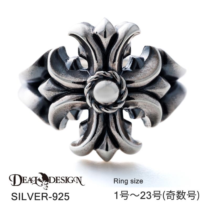 メーカー取り寄せ品 ディールデザイン DEAL DESIGN バーブドクロスリング メンズ 指輪 395271