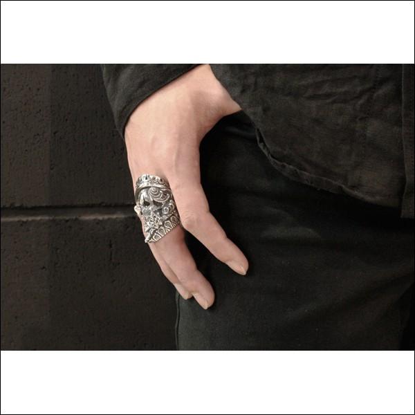 メーカー取り寄せ品 エフ・エー・エル F.A.L アナーキースマイル”Welcome damage”リング シルバーリング 925メンズ 個性 指輪 FA-R-0125の画像