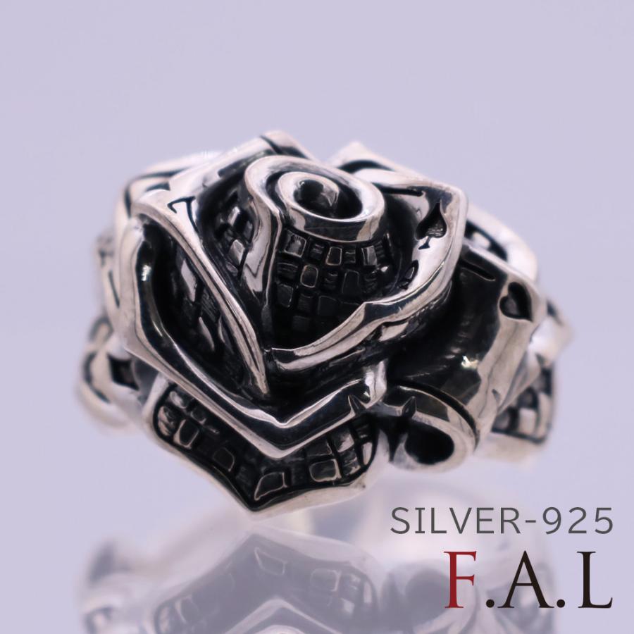 メーカー取り寄せ品 エフ・エー・エル F.A.L トランプローズリング(ミディアム) シルバーリング 925メンズ 個性 指輪 FA-R-0159
