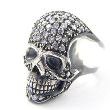 メーカー取り寄せ品 ホロウ HOLLOOW ニルスカルリング シルバー シルバーリング 925メンズ 個性 指輪 HOL-KHR-79CO