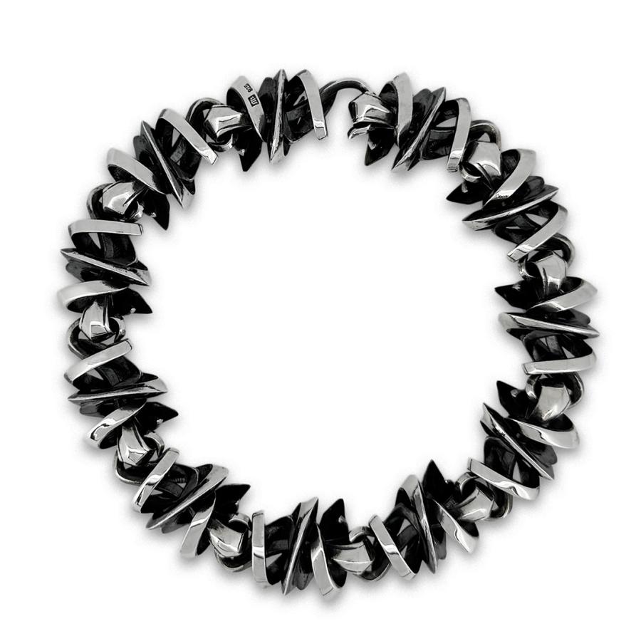 メーカー取り寄せ品 TENTACLES ETERNITY BRACELET シルバーブレスレット X0305 エムズコレクション M’s collectionの画像