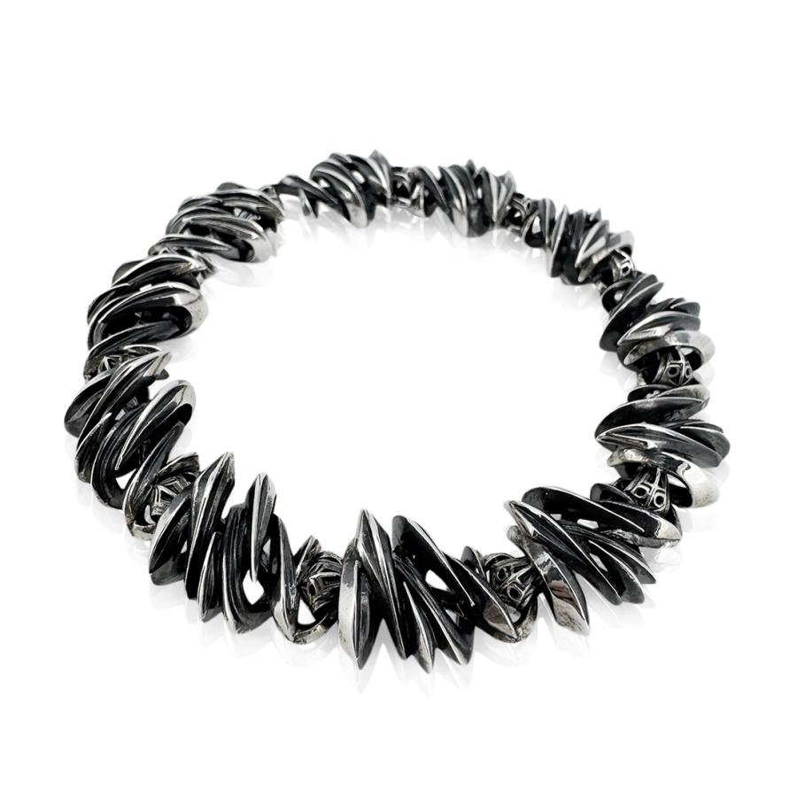 メーカー取り寄せ品 TENTACLES ETERNITY BRACELET シルバーブレスレット X0305 エムズコレクション M’s collectionの画像