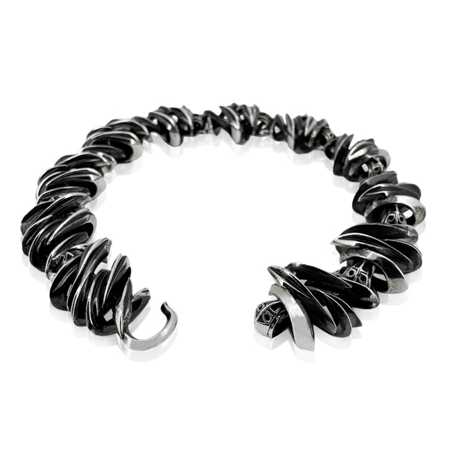 メーカー取り寄せ品 TENTACLES ETERNITY BRACELET シルバーブレスレット X0305 エムズコレクション M’s collectionの画像