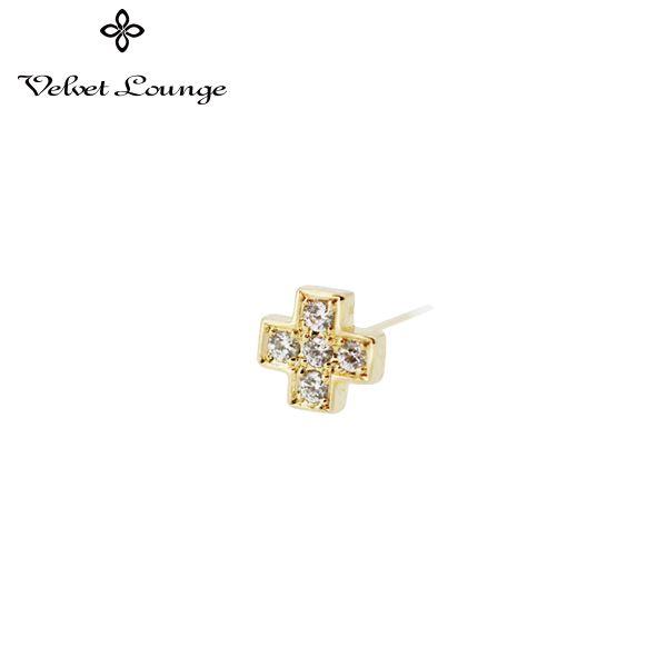 Velvet Lounge シルバーゴールドピアス 片耳用 000000043459_yTKdHMH.jpg