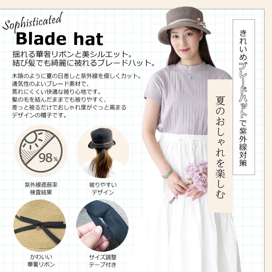 帽子 レディース ハット 麦わら 麦わら帽子 UV UVカット 紫外線 つば広