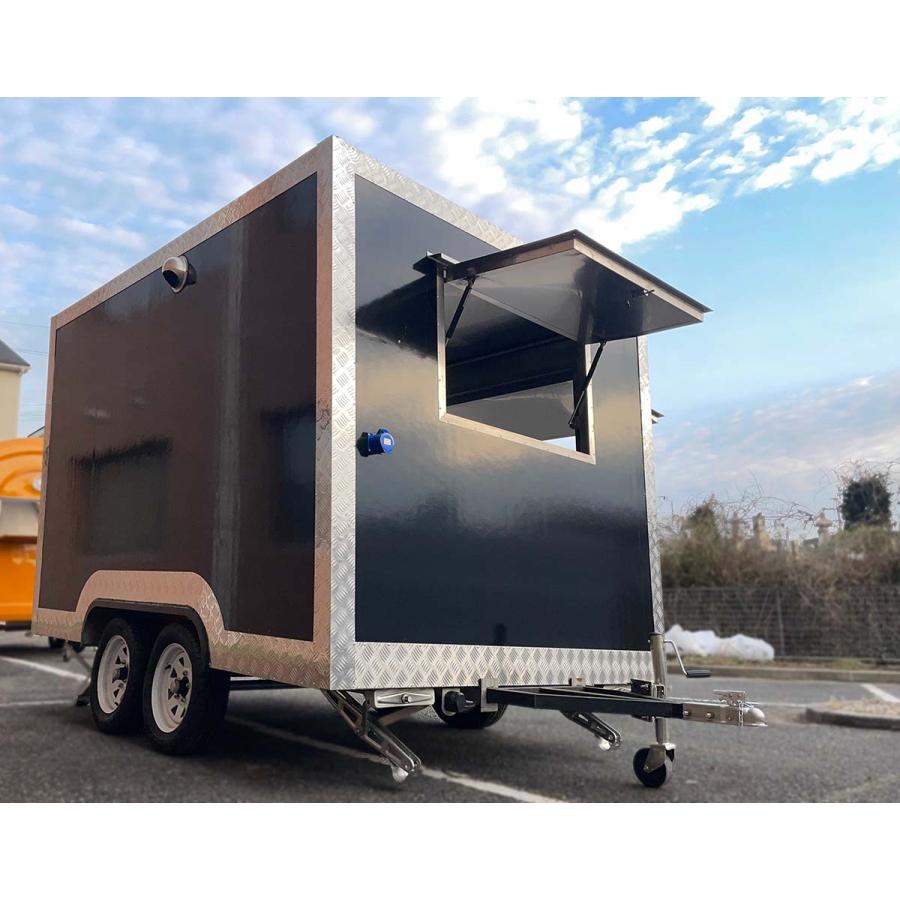 キッチンカー 移動販売車 LED照明 改造可能 キッチントレーラー ベース