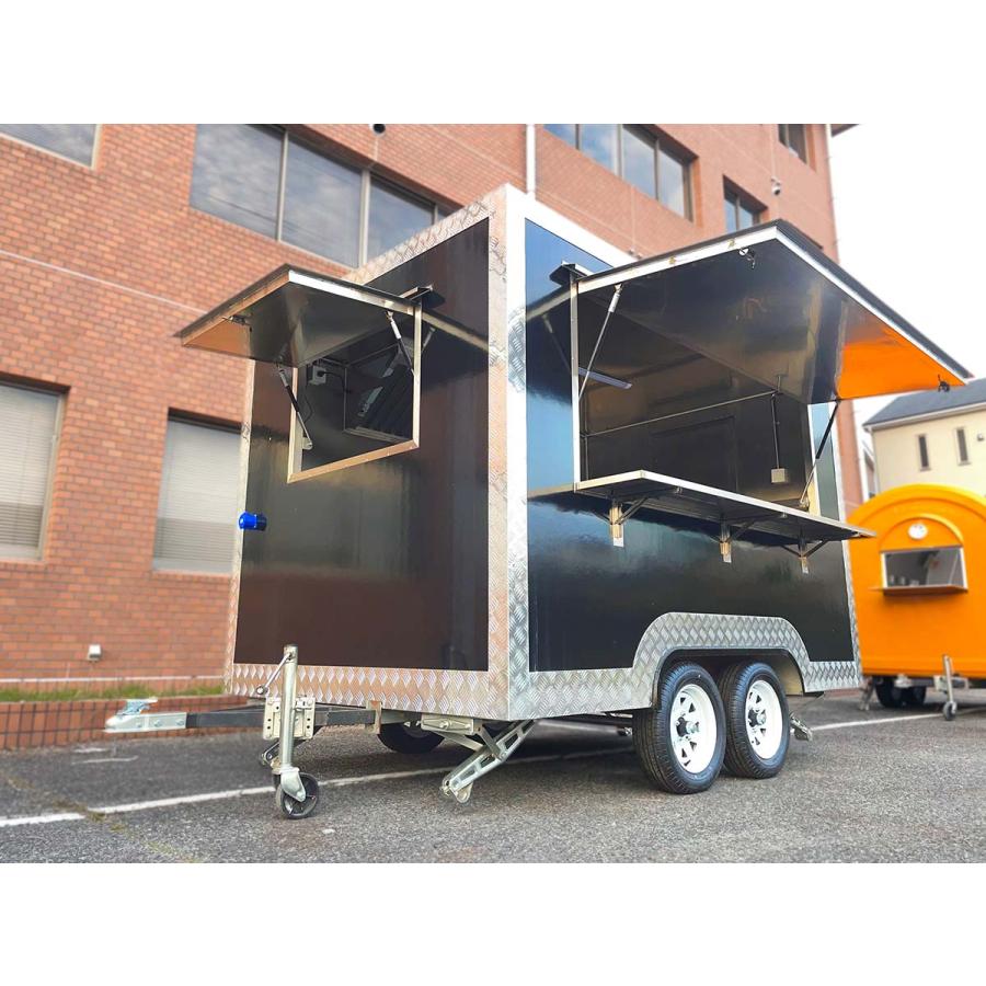 キッチンカー 移動販売車 LED照明 改造可能 キッチントレーラー ベース