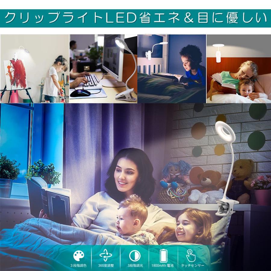 デスクライト Led クリップライト 360度回転 卓上ライト 照明 明るさ調整 防災グッズ 応急ライト おしゃれ 目に優しい 子供学習机 勉強仕事 Pc作業卓上スタンド Desukuraito 08 夢の家 通販 Yahoo ショッピング