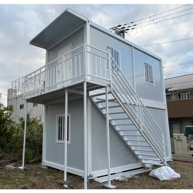 プレハブハウス ユニットハウス 2階建て 事務所 店舗 倉庫物置 喫煙所