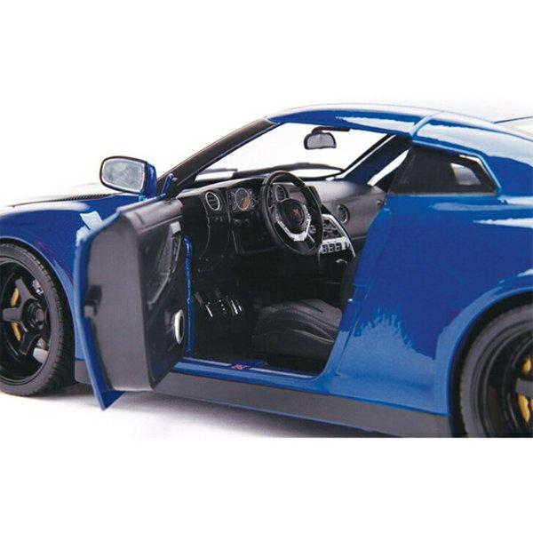 JADATOYS 1:18 ワイルドスピードダイキャストカー Brian's Nissan GT-R
