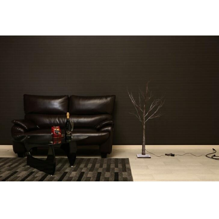LEDスノーツリー ブラウン120cm M5-MGKFGB90105 MKトレンド ブラウン