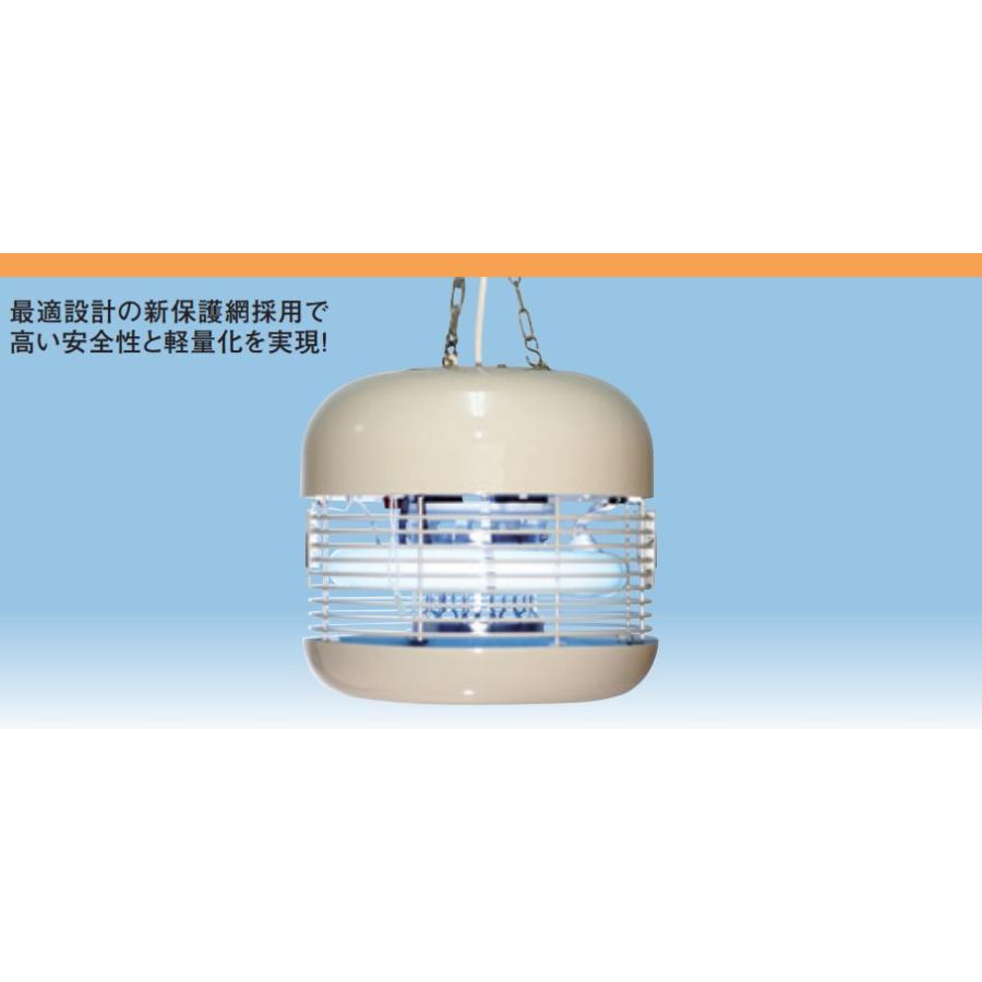 電撃殺虫器 NRS20115 屋内用吊り下げ式 高電圧2,700V インセクトキール