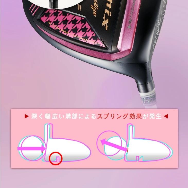 レディース】 ダイナミクスフェミーナ プレミア 超高反発ドライバー