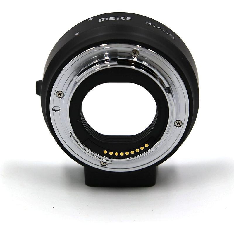 専門店専門店Meike MK-C-AF4 Canon EFおよびEF-S EOS用アダプターリング コンバージョンレンズ NinoLite 3個セット FD-EOS アダプター + キャノン EFレンズ EOSカメラボディ用キャップ