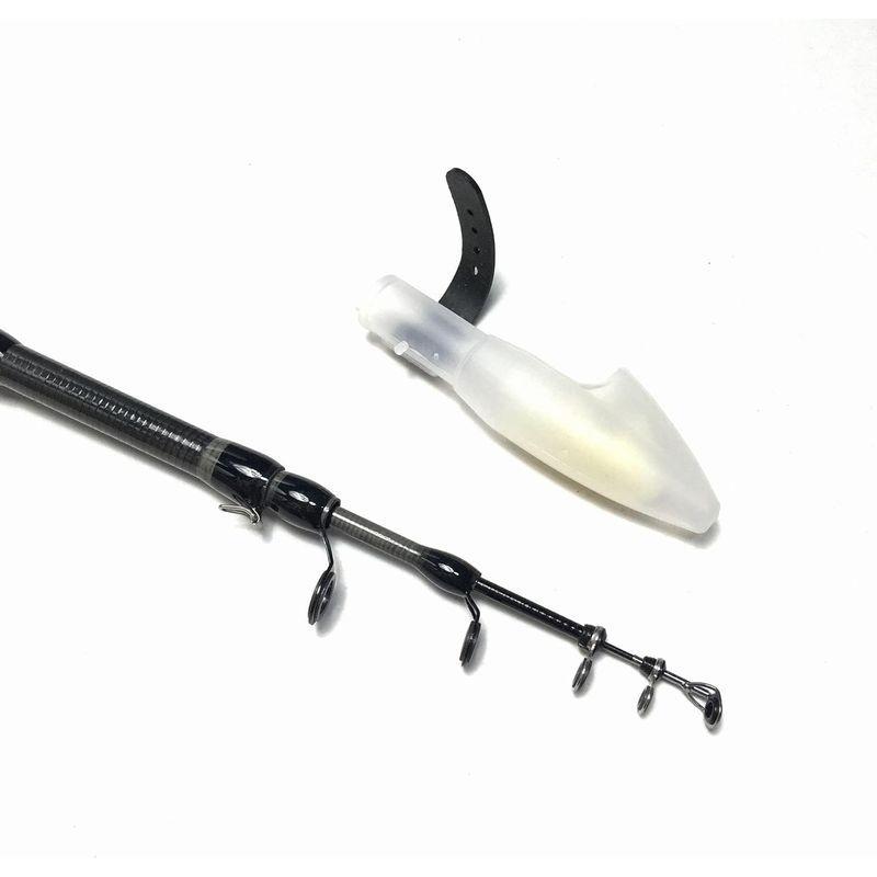 EVA 4.9ft (1.5m) テレスコピック ベイトロッド (UL) パックロッド 振り出し トラウトロッド ベイトフィネスロッド メバ