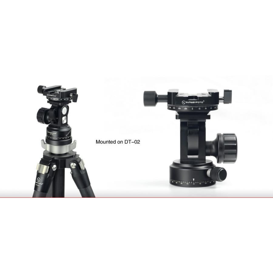 カメラ SUNWAYFOTO DDH-07パノラミック パンニング クランプ アルカ
