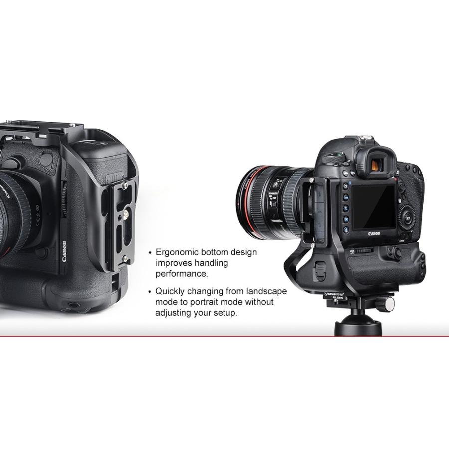 SUNWAYFOTO PCL-5DIVG L型クイックリリース Canon EOS 5D IV