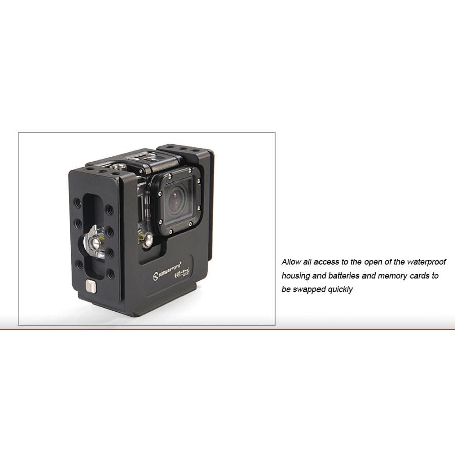 その他 GoPro3 SUNWAYFOTO SUN-Pro GoPro HERO3専用 ケージ アルカスイスタイプ 正規