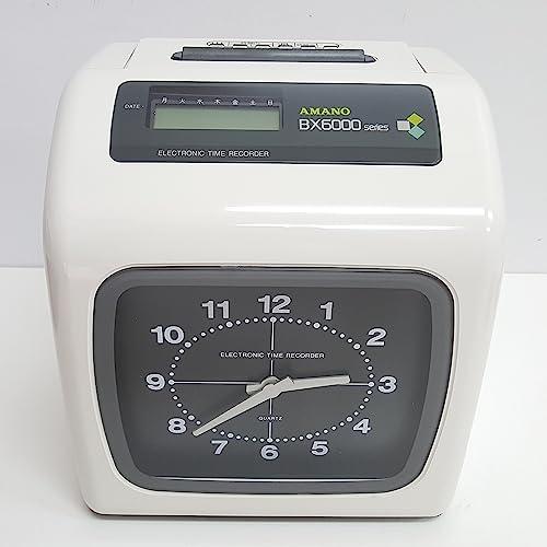 アマノ 時刻記録タイムレコーダー BX-6000-W BX-6000-W : b000fhsxde