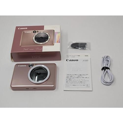 キヤノン　Canon　インスタントカメラプリンター　ZV-223-PK　ピンク　写真用　iNSPiC　小