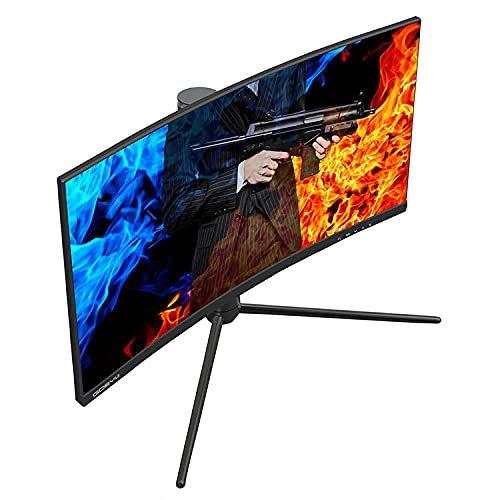 31.5型 曲面ワイド 量子ドット ゲーミングモニター WQHD 165Hz VA