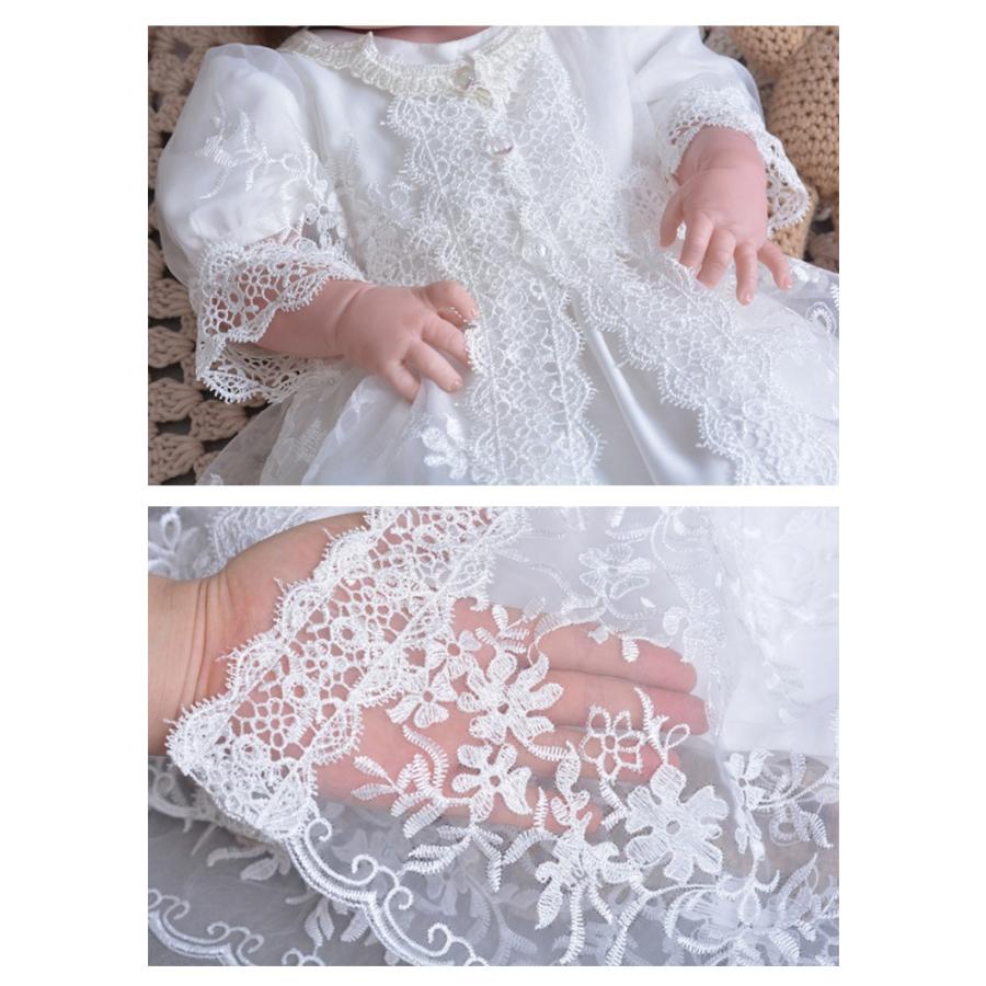 ベビードレス新生児 結婚式 セレモニードレス 新生児 お宮参り ベビー