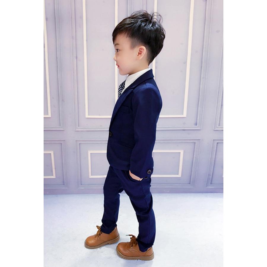 男の子 スーツ キッズ 子どもフォーマル 男の子 おしゃれ Yシャツ 子供服 フォーマル 子供スーツ カジュアル タキシード キッズ フォーマル スーツセット |  | 03