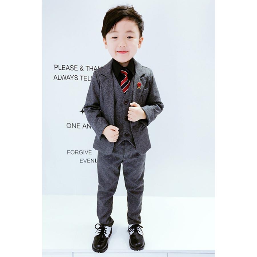 男の子 スーツ キッズ 子どもフォーマル 男の子 おしゃれ Yシャツ 子供服 フォーマル 子供スーツ カジュアル タキシード キッズ フォーマル スーツセット |  | 04