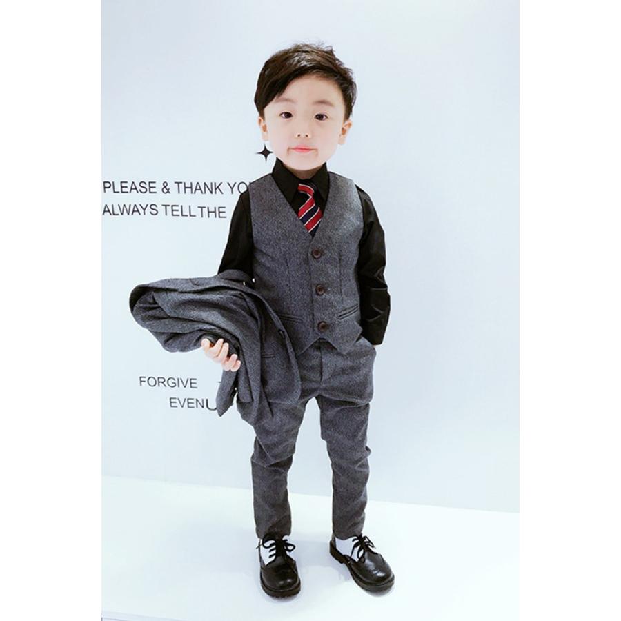 男の子 スーツ キッズ 子どもフォーマル 男の子 おしゃれ Yシャツ 子供服 フォーマル 子供スーツ カジュアル タキシード キッズ フォーマル スーツセット |  | 05