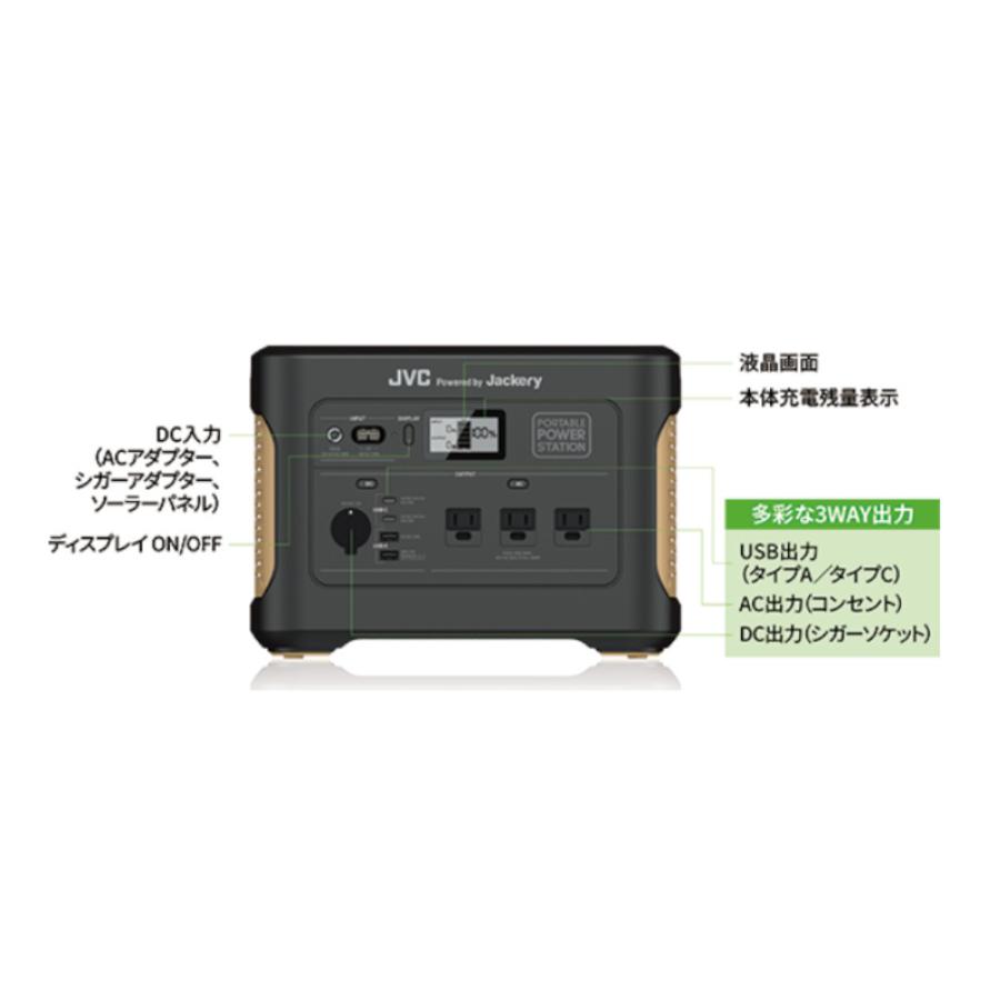 JVCケンウッド 【生産終了品】JVCケンウッド ポータブル電源 超大容量