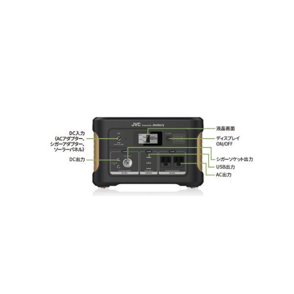 JVCケンウッド（JVC KENWOOD） 【生産終了品】JVC ポータブル電源 BN