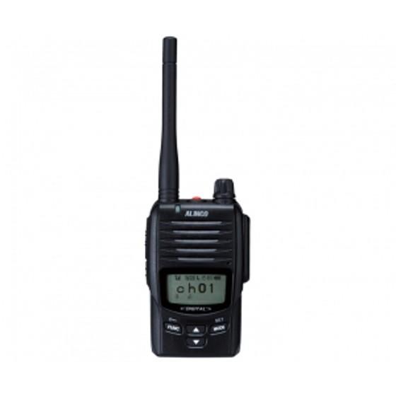 インカム　5W ハンディトランシーバー　DJ-DP50HB　2650mAh　アルインコ　携帯型　デジタル簡易無線 登録局　無線機｜dreammobile