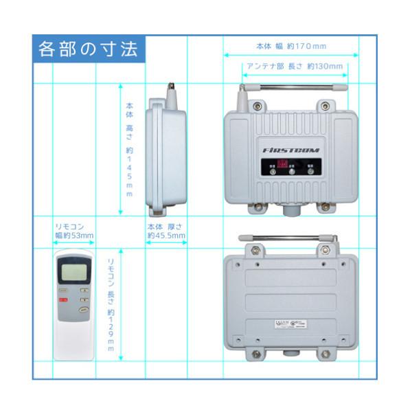 生産終了品 F.R.C.　エフアールシー　FC-R2　特定小電力トランシーバー用中継器｜dreammobile｜03