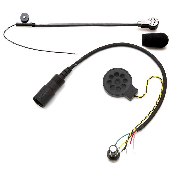 KTEL ケテル KTM007 Vol.調整付 1スピーカーSET （ヘルメット 接続