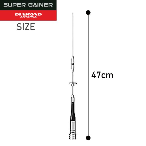 第一電波工業 ダイヤモンドアンテナ SG7000 144/430MHz帯 高利得 2