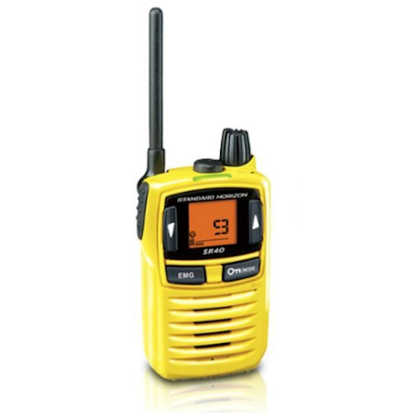 インカム　スタンダード 八重洲無線　SR40（イエロー）　特定小電力トランシーバー　無線機