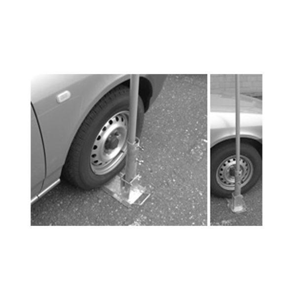 第一電波工業 【生産終了品】移動用 タイヤ乗り上げ型簡易 マスト